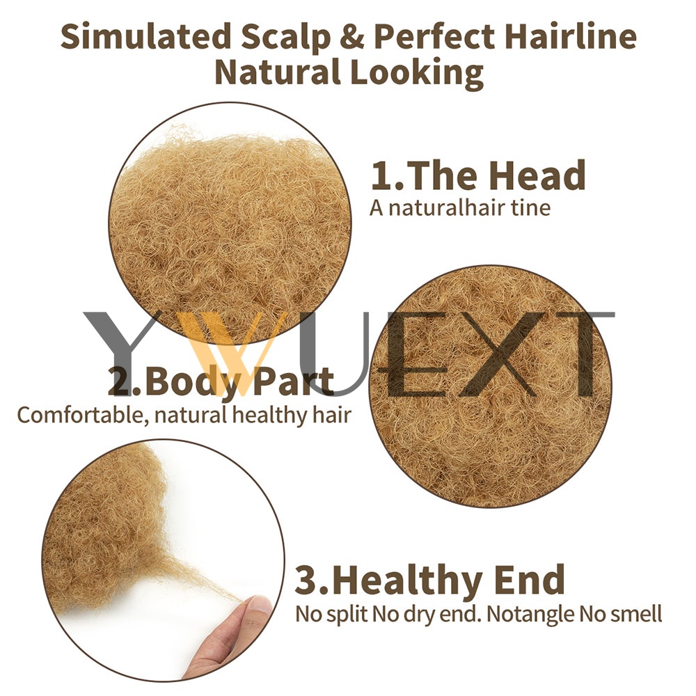 YWUEXT Honey Gold Afro Kinky P - đánh giá và giá Drawstring Afro Curly Puff Ponytail