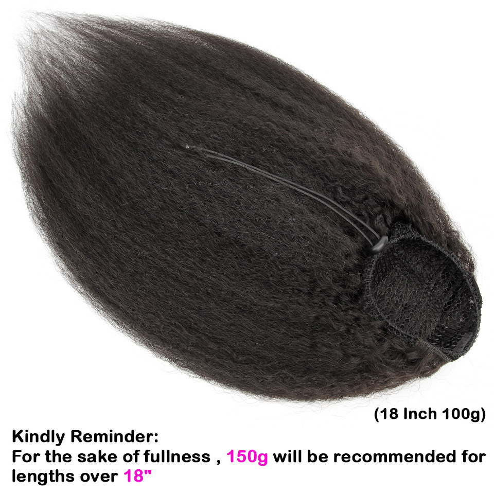 [[Yvonne] Kinky Thẳng Dây Rút  - đánh giá và giá Seamless Clip In Hair Extensions Human Hair