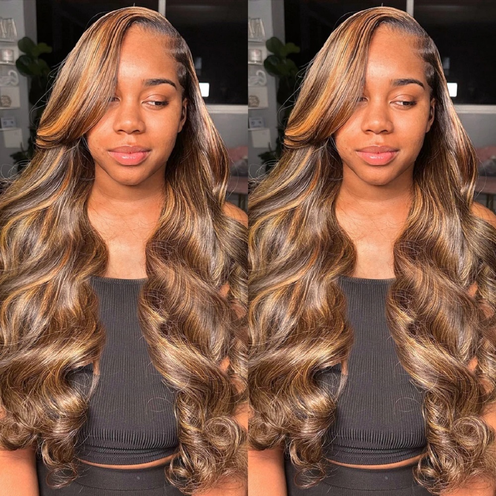 HD Highlight 46 Inch 13x4 Body - đánh giá và giá Human Hair Wigs