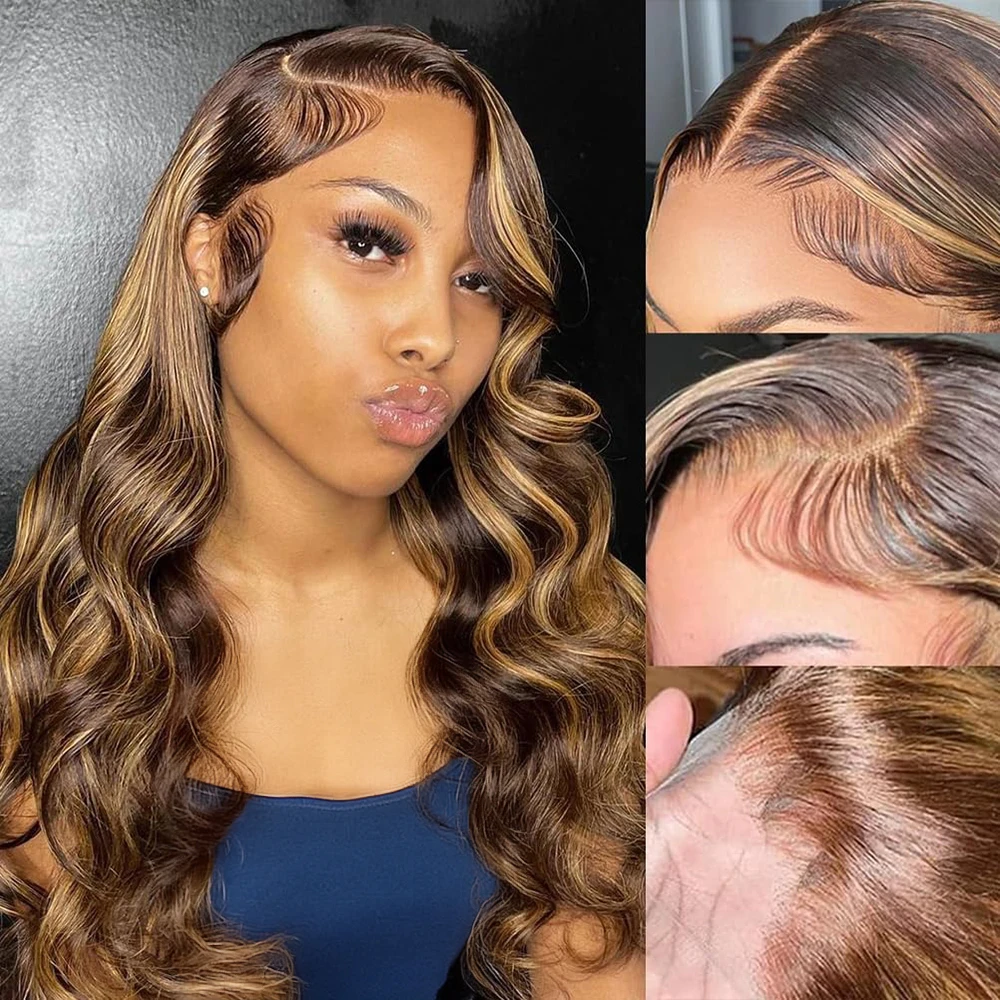 HD Highlight 46 Inch 13x4 Body - đánh giá và giá Human Hair Wigs