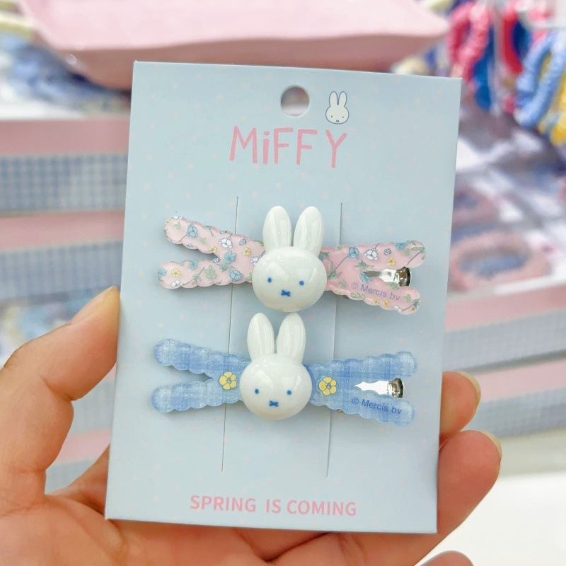New Miffy rabbit bangs clip si - đánh giá và giá Hair Bundles