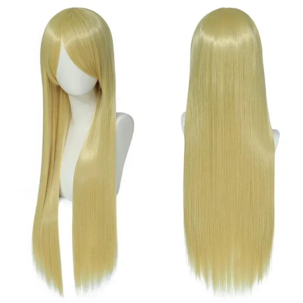 80cm Colorful Long Straight Sy - đánh giá và giá Synthetic Braided Wigs For Black Women