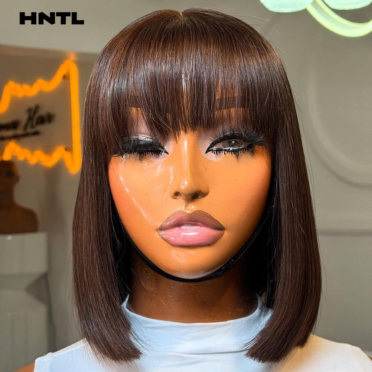 Wear & Go Glueless Wig Human H - đánh giá và giá Pre Parted 13X4 Lace Front Bob Wig