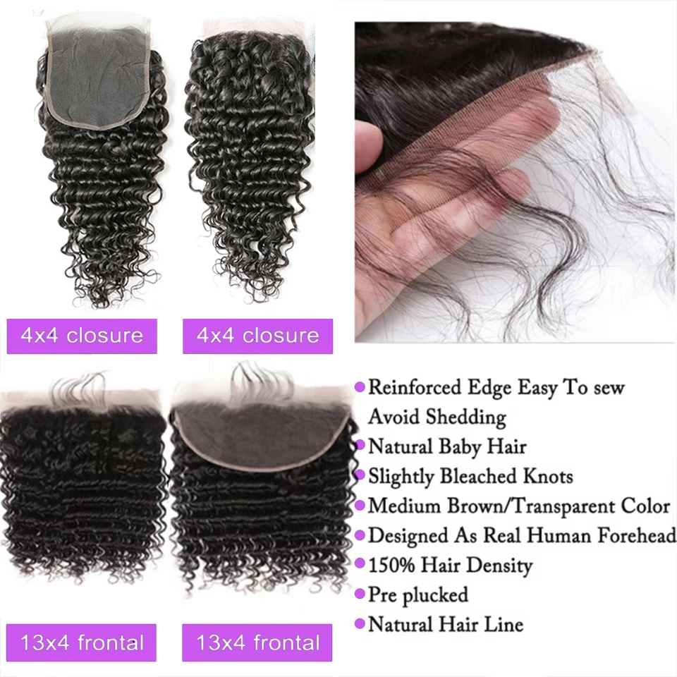 26 28 30 Inches Deep Wave Bund - đánh giá và giá Deep Wave 3 Bundles With Closure