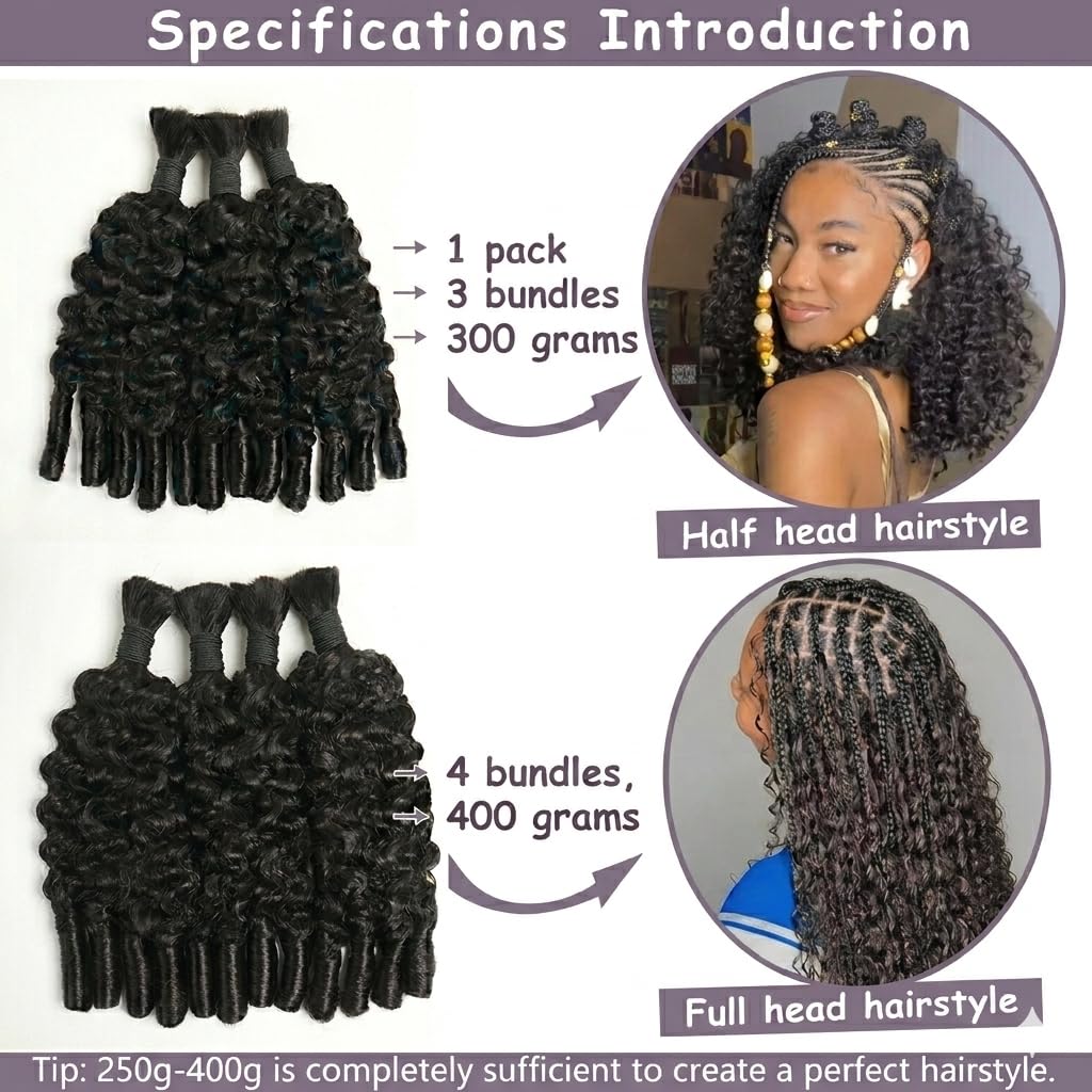 Human Braiding For Boho Braids - đánh giá và giá Water Wave Bulk Human Hair For Braiding