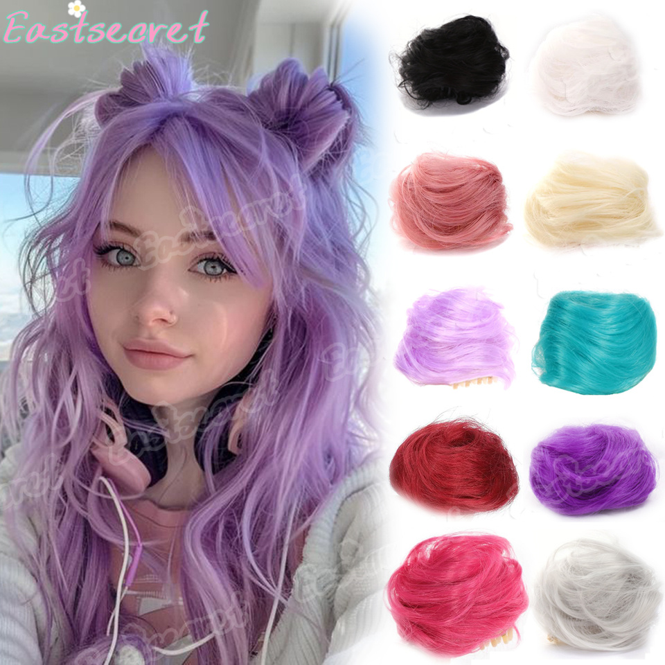 EAST Women's Hair Buns Synthet - đánh giá và giá Claw Clip Messy Bun Hair Piece