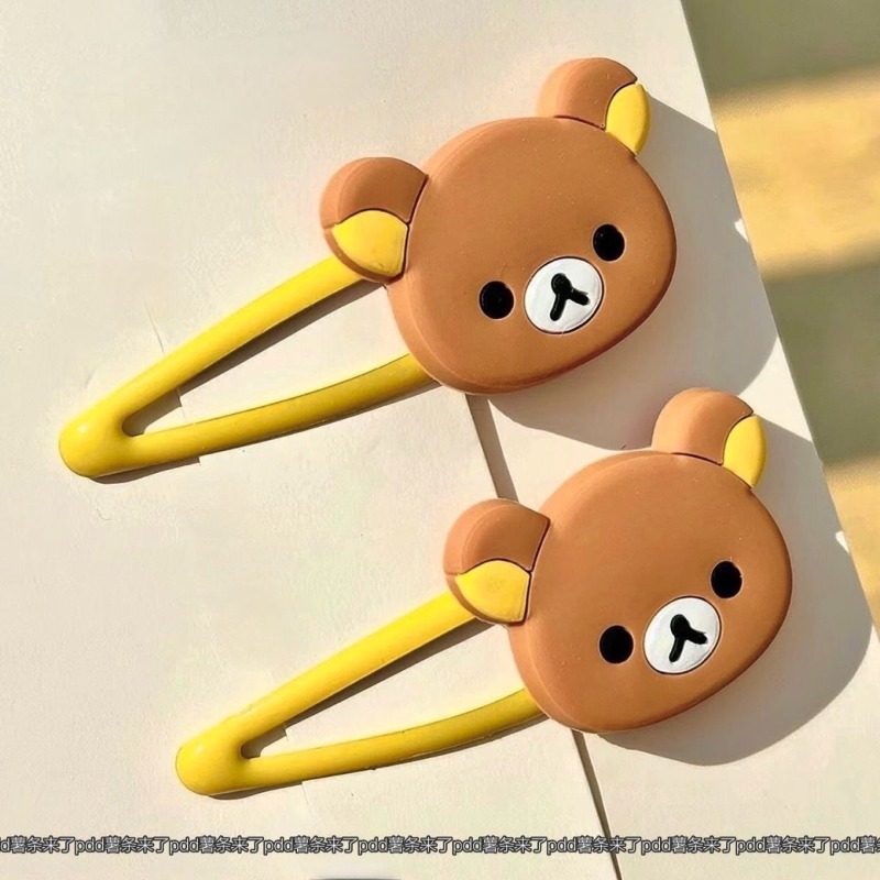 Cute Rilakkuma Cartoon Hair Cl - đánh giá và giá Hair Bundles